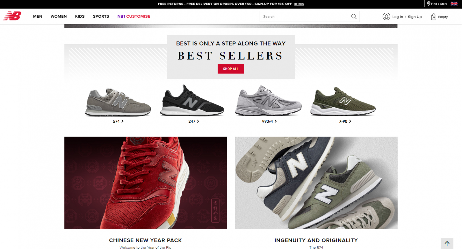 Buy New Balance in UK with easy 